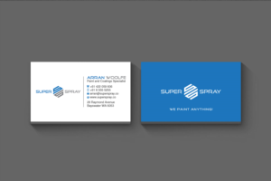 Diseño de Tarjeta de Presentación por Creations Box 2015 para Super Spray | Diseño: #18645018