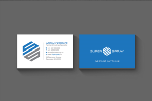 Diseño de Tarjeta de Presentación por Creations Box 2015 para Super Spray | Diseño: #18650133