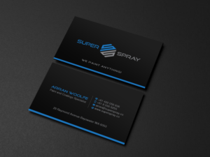 Diseño de Tarjeta de Presentación por Creations Box 2015 para Super Spray | Diseño: #18650138