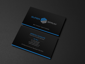 Diseño de Tarjeta de Presentación por Creations Box 2015 para Super Spray | Diseño: #18650139