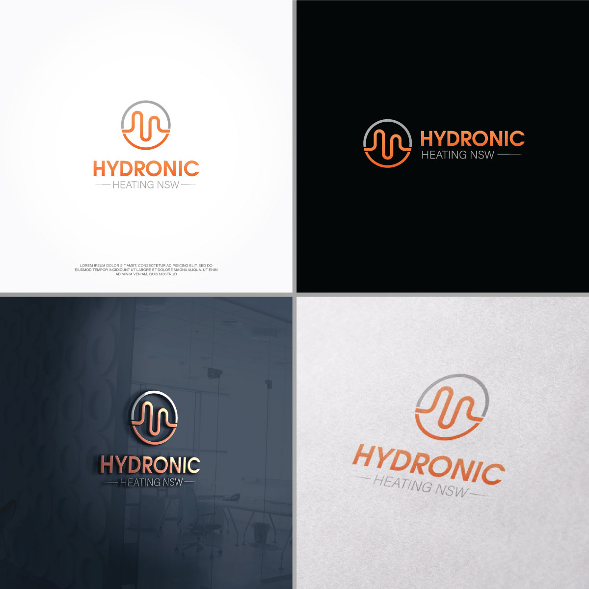 Logo-Design von Shigh5 für Hydronic Heating NSW | Design #18785026