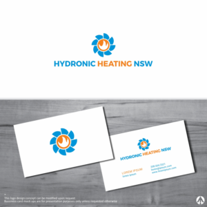 Logo Design by MBARO for Hydronic Heating NSW | Design #18785037