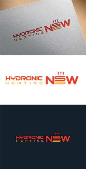 Logo-Design von creativerahman82 2 für Hydronic Heating NSW | Design: #18747625