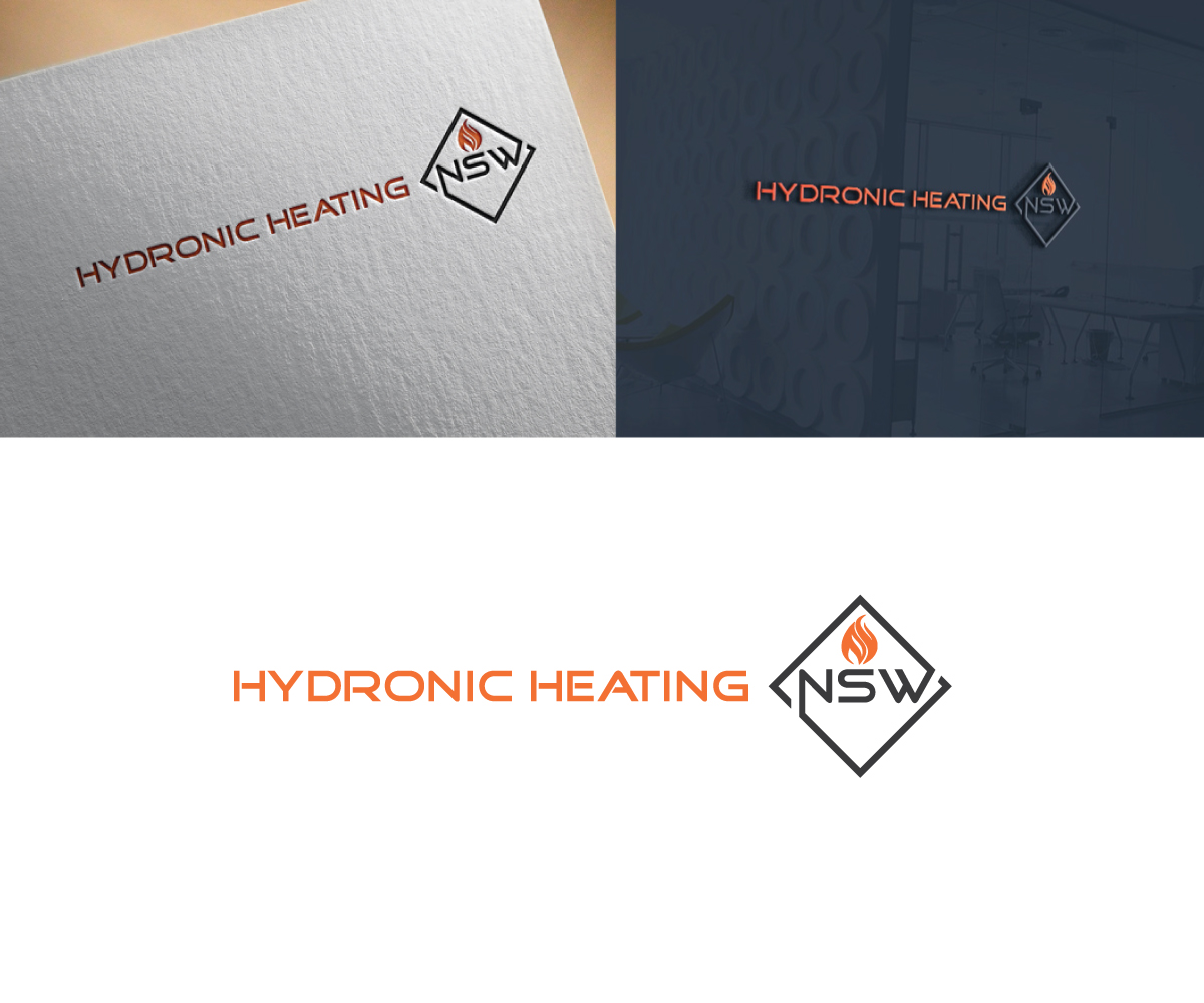 Diseño de Logo por @m para Hydronic Heating NSW | Diseño #18747300
