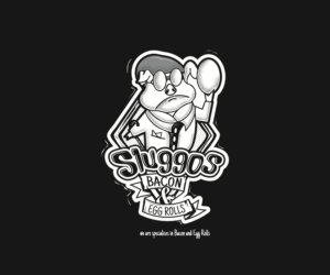 Sluggos Bacon and Egg Rolls | Logo-Design von GenArt