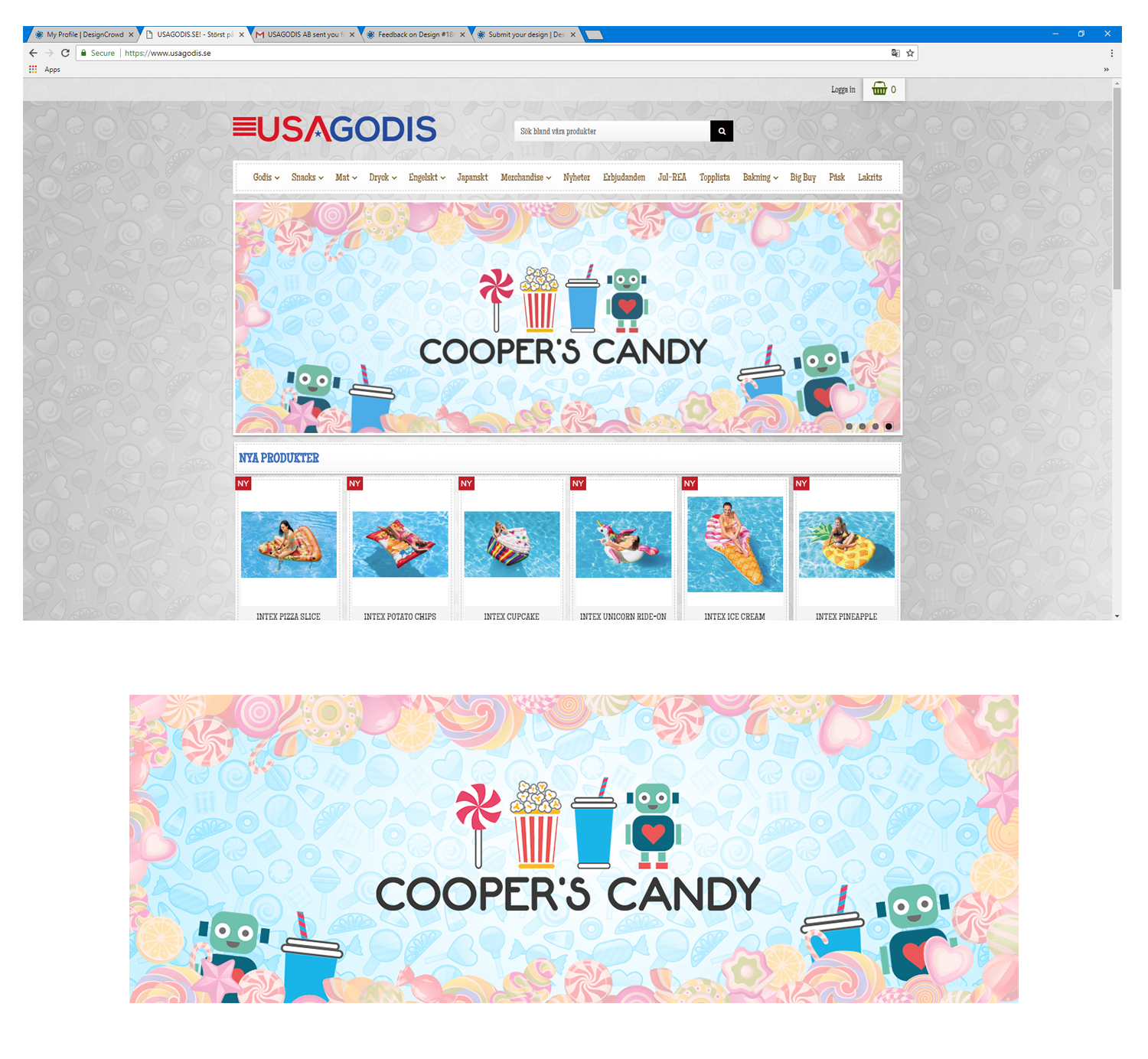 Graphic Design by Navisol Creatives for USAGODIS AB | Design #18675883