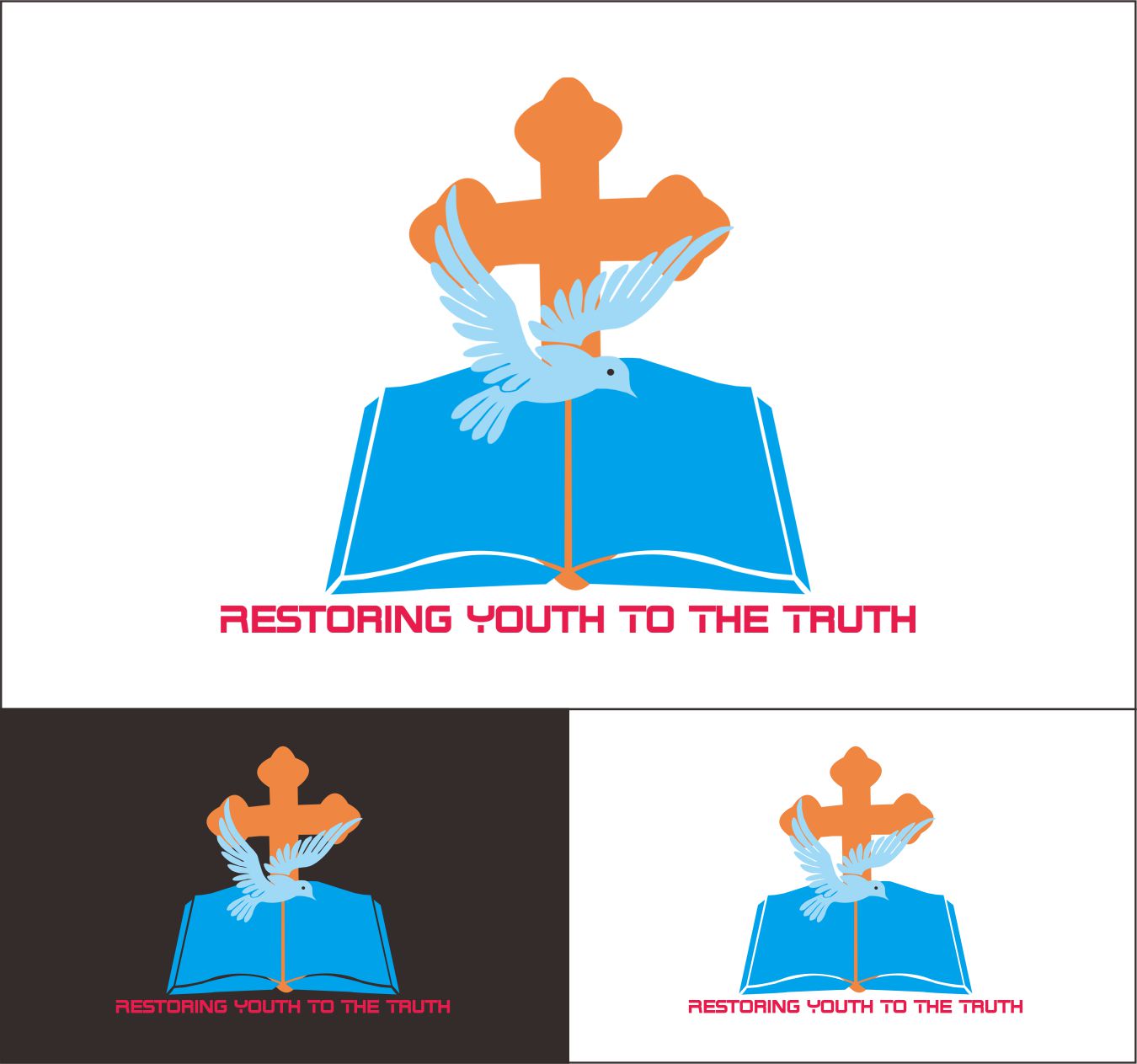 Logo Design by wongjowo 2 for Restoration Worship Center | Design #18678231