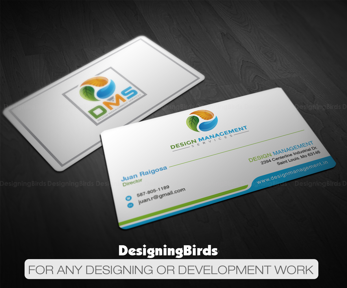 Business Card Design by Designing Birds for Design Mangement Services, Inc. | Design #18634578