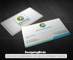 Business Card Design by Designing Birds for Design Mangement Services, Inc. | Design: #18634578