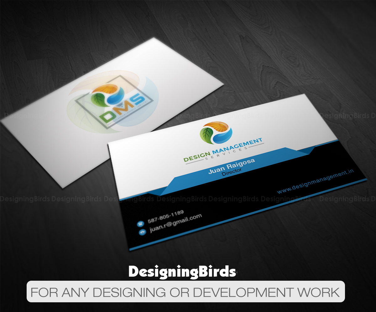 Visitenkarten-Design von Designing Birds für Design Mangement Services, Inc. | Design #18634700
