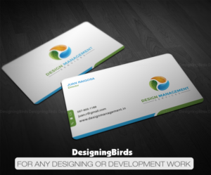 Business Card Design by Designing Birds for Design Mangement Services, Inc. | Design: #18634814