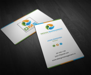 Business Card Design by Designing Birds for Design Mangement Services, Inc. | Design: #18641447
