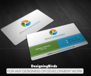 Business Card Design by Designing Birds for Design Mangement Services, Inc. | Design: #18642745