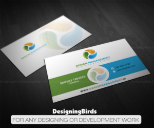 Business Card Design by Designing Birds for Design Mangement Services, Inc. | Design: #18642746