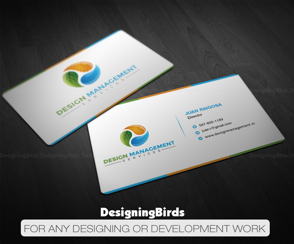 Business Card Design by Designing Birds for Design Mangement Services, Inc. | Design #18642747