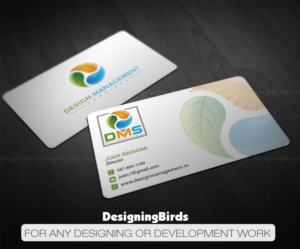 Business Card Design by Designing Birds for Design Mangement Services, Inc. | Design: #18643128