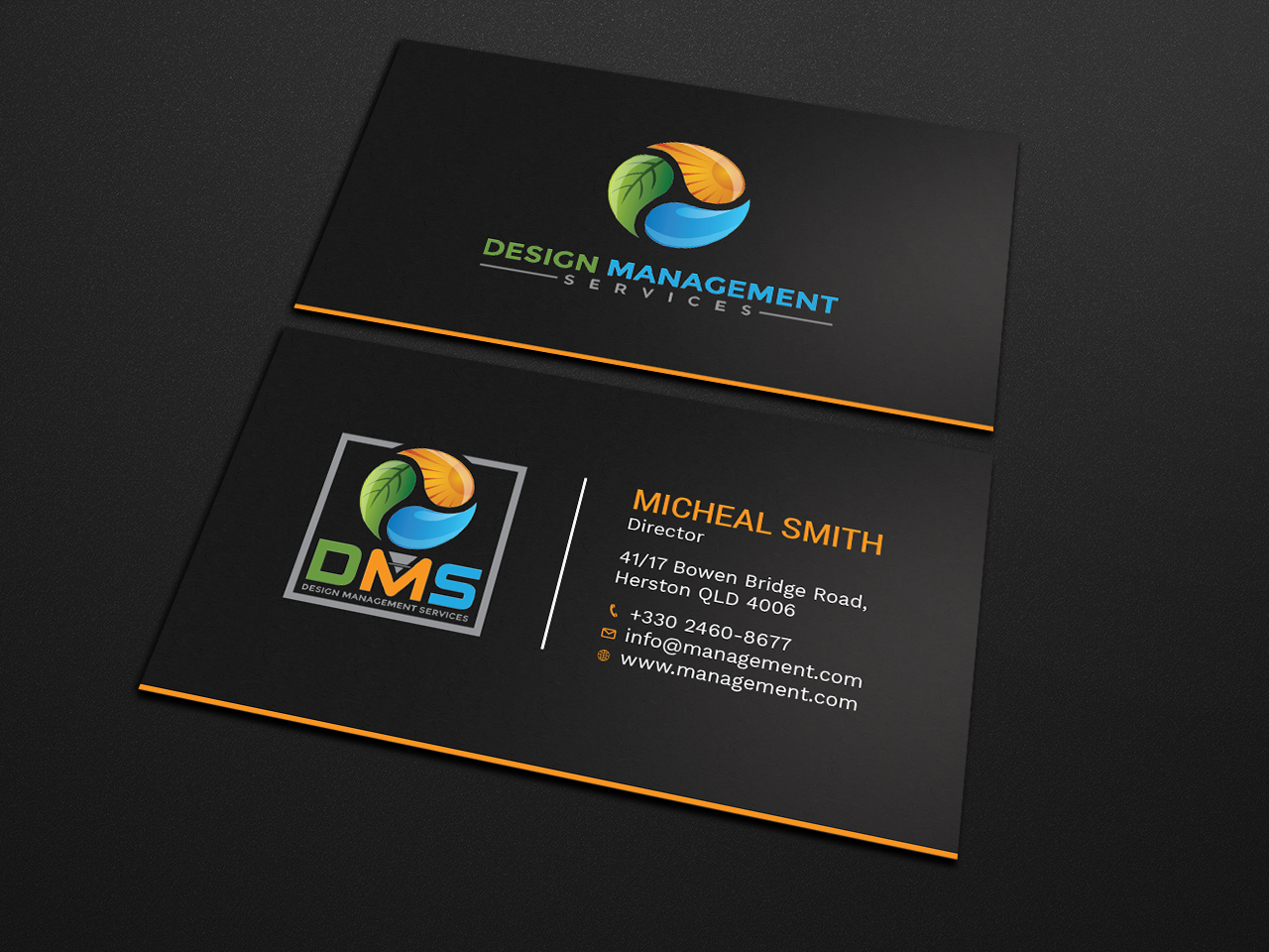 Visitenkarten-Design von Tripti Ranjan Gain für Design Mangement Services, Inc. | Design #18638582