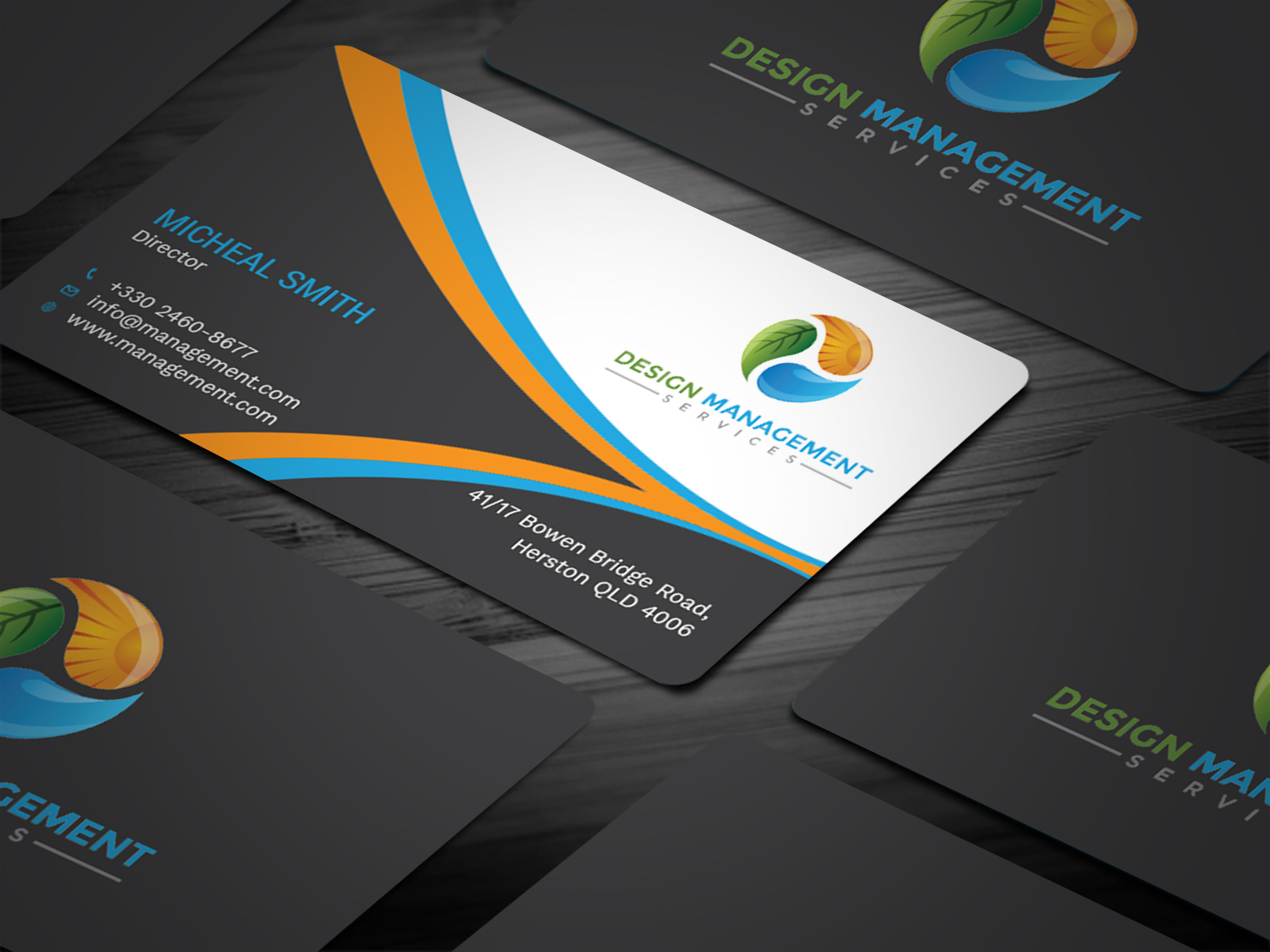 Design de Carte de Visite par Tripti Ranjan Gain pour Design Mangement Services, Inc. | Design #18638622