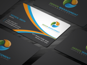 Design Management Services Business Card | Design de Carte de Visite par Tripti Ranjan Gain
