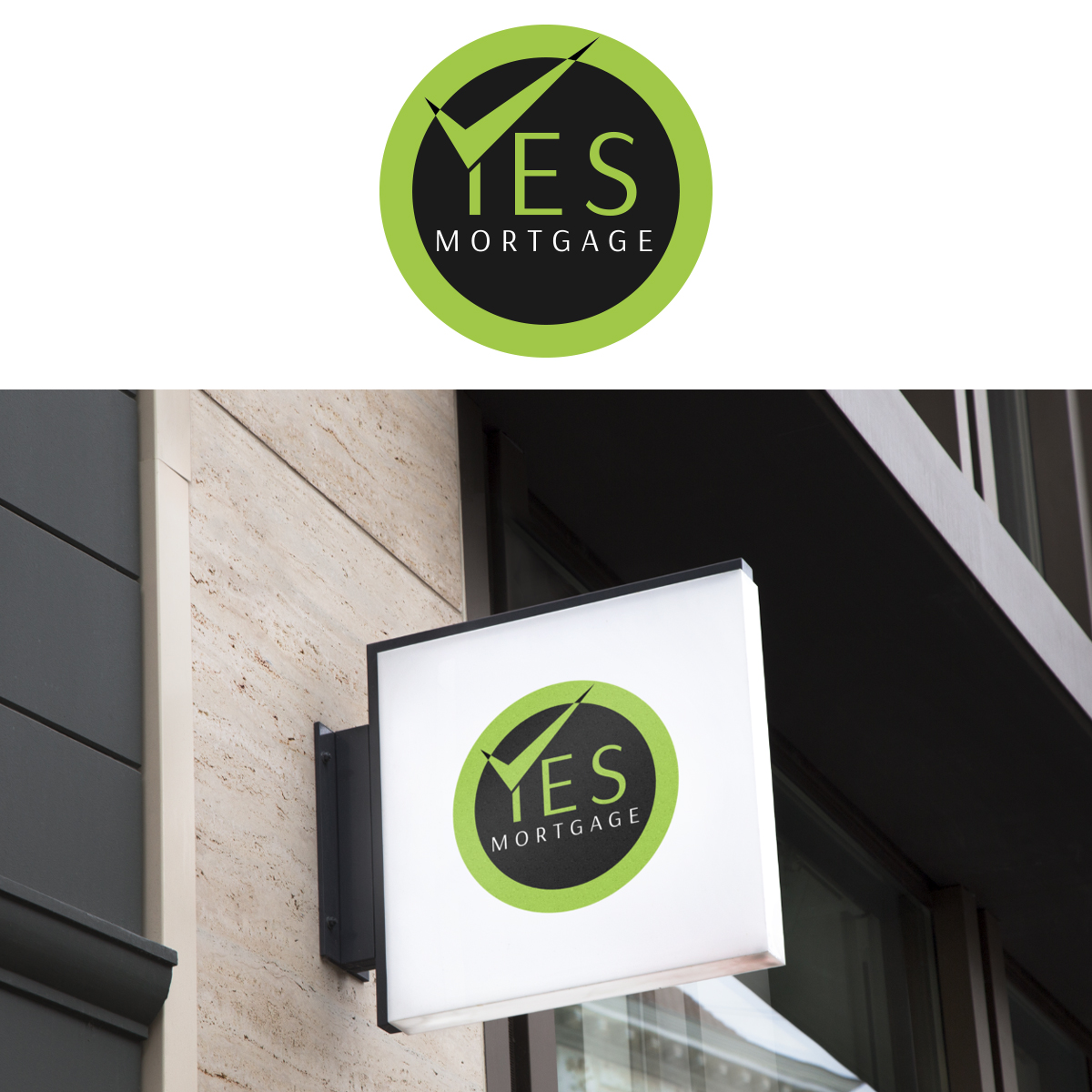 Logo Design by Kimosis Designs for Yes Mortgage | Design #18728585