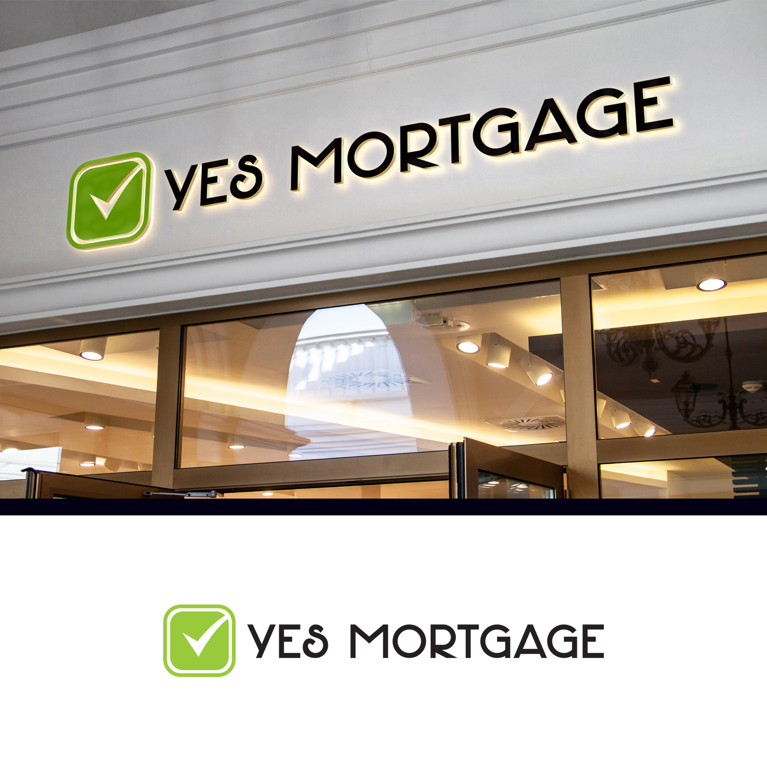 Logo Design by M6G for Yes Mortgage | Design #18661705