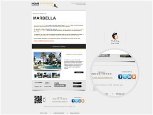 Newsletter Design by David Ramirez for Reinier van der Eeze | Design: #683377