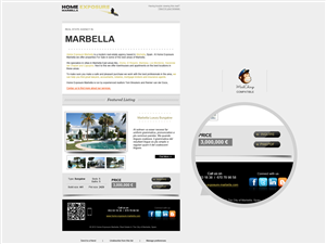 Newsletter Design by David Ramirez for Reinier van der Eeze | Design: #687573