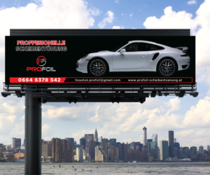 Outdoor Billboard on PVC( double sides) | Werbetafel-Design von Designers Hub