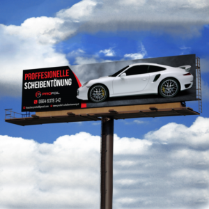 Outdoor Billboard on PVC( double sides) | Werbetafel-Design von Maxo-Biz
