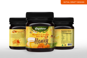 Bee Tropical | Label Design by MDesigns ™