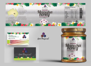 Label Design by SAI DESIGNS for Bee Tropical  | Design: #18744341