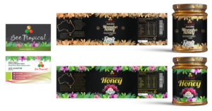 Label Design by SAI DESIGNS for Bee Tropical  | Design: #18937636