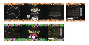 Bee Tropical | Etikett-Design von SAI DESIGNS