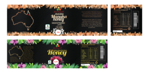 Bee Tropical | Label Design by SAI DESIGNS