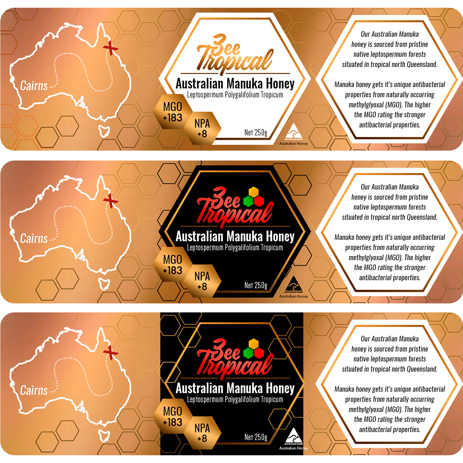 Label Design by Foxelate for Bee Tropical  | Design #18900464