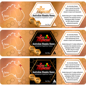 Label Design by Foxelate for Bee Tropical  | Design: #18900464