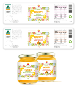 Label Design by Oleg Androsov for Bee Tropical  | Design: #18786062