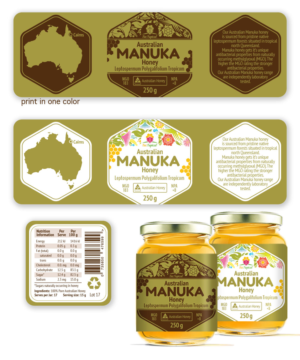 Label Design by Oleg Androsov for Bee Tropical  | Design: #18786074