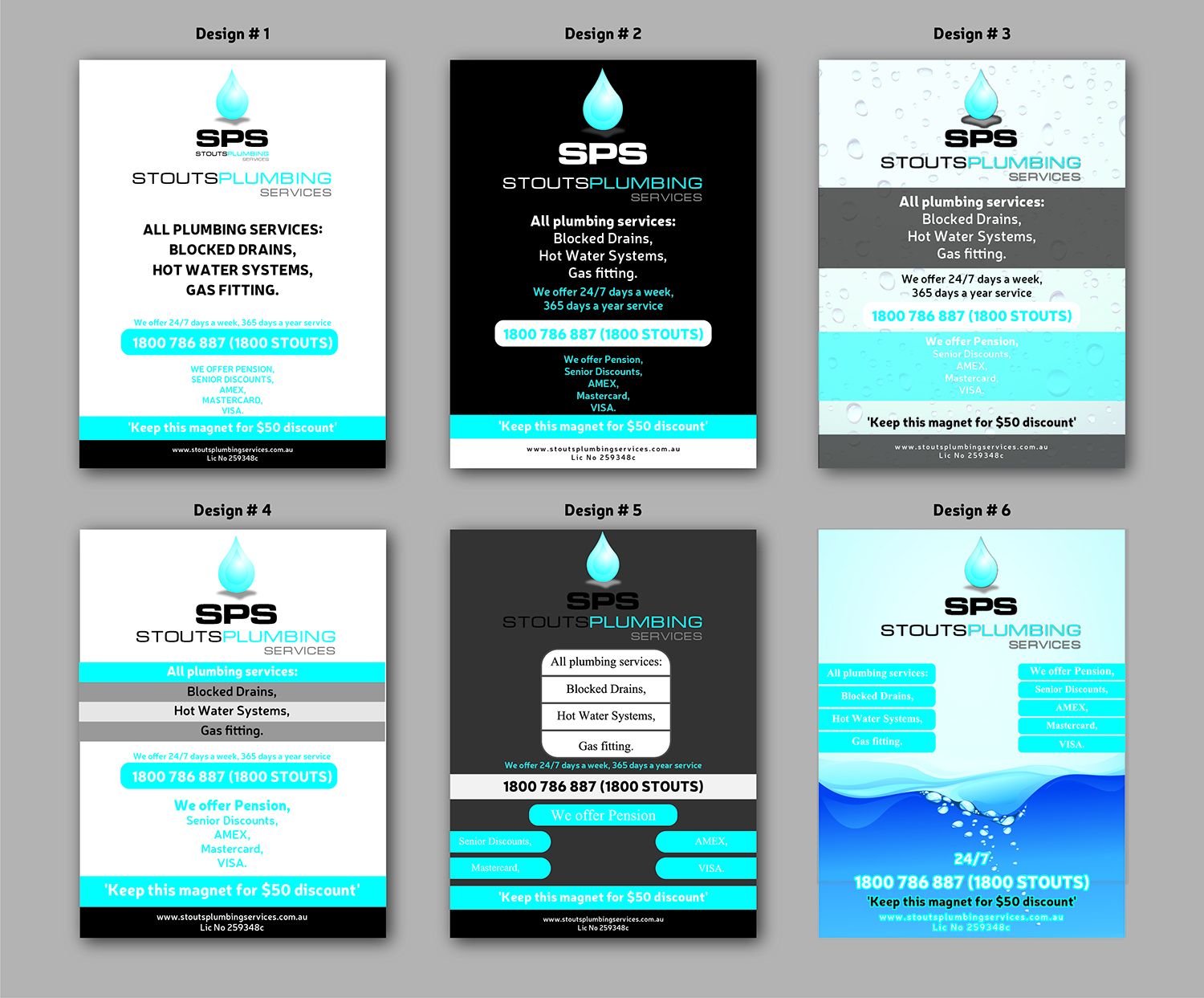 Graphic Design by BEEZU for Stouts Plumbing Services  | Design #19102291