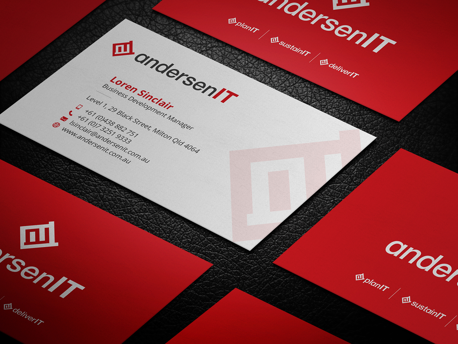Business Card Design by Tilt for QFA | Design #18662547
