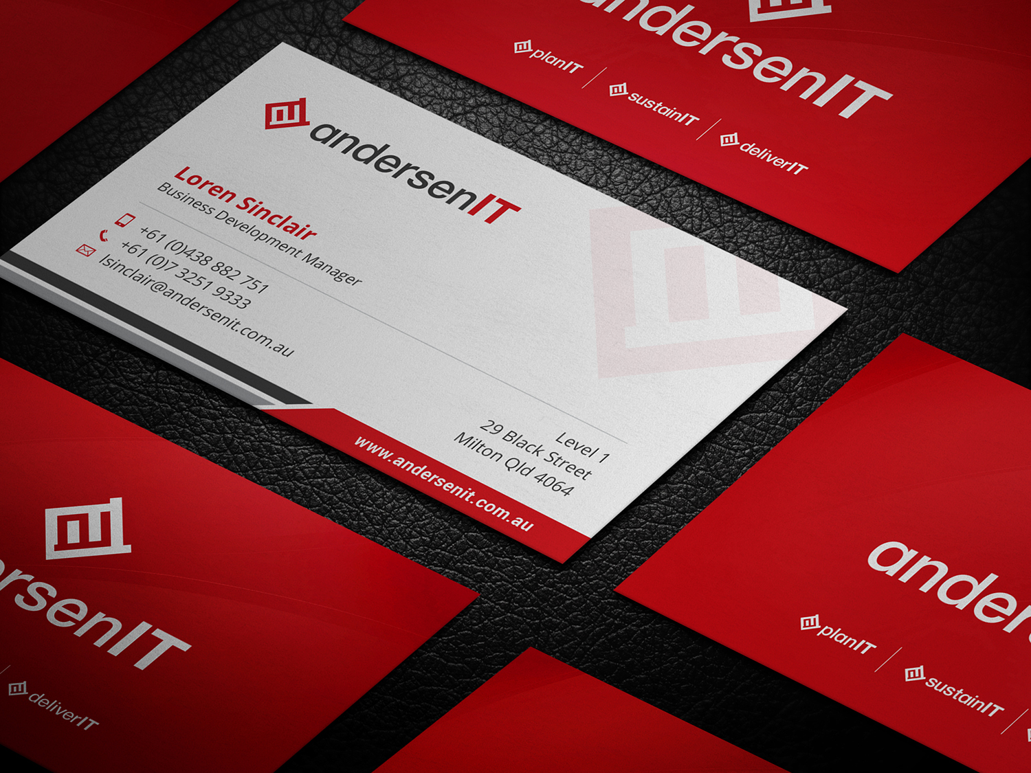 Business Card Design by Tilt for QFA | Design #18662549