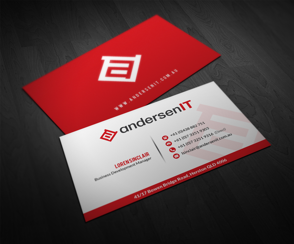 Business Card Design by Pointless Pixels India for QFA | Design #18642702