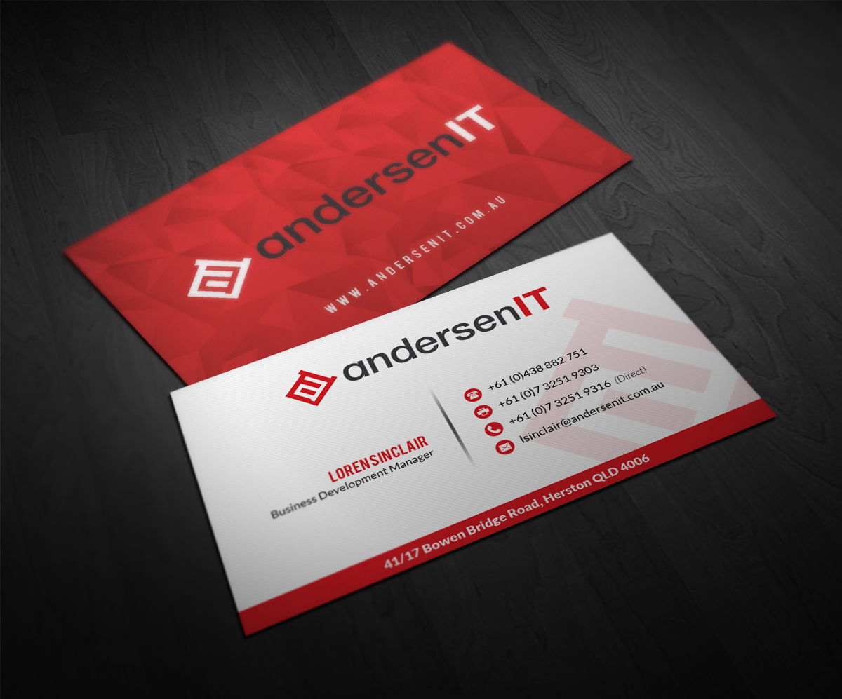 Business Card Design by Pointless Pixels India for QFA | Design #18642728