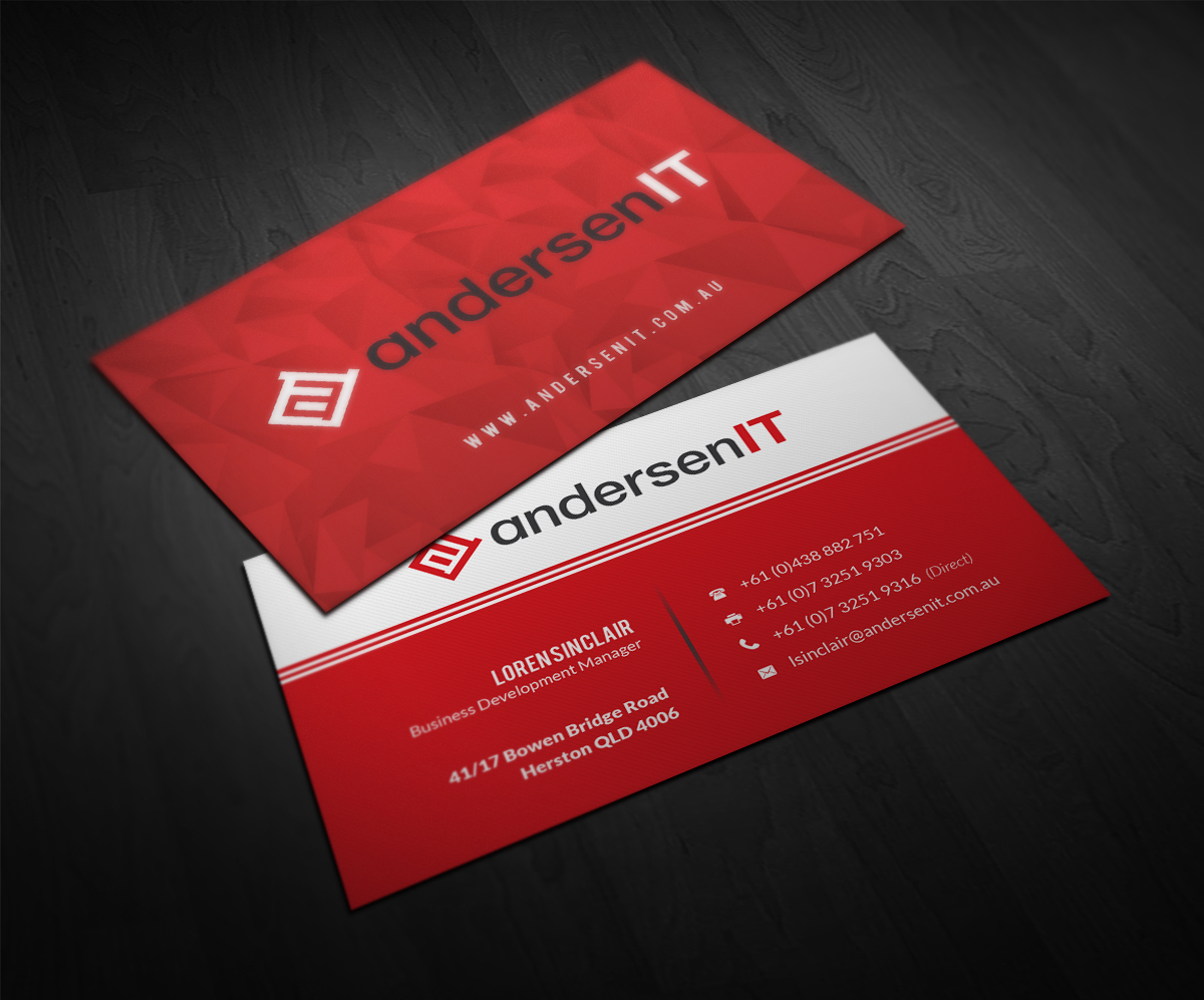 Business Card Design by Pointless Pixels India for QFA | Design #18643522