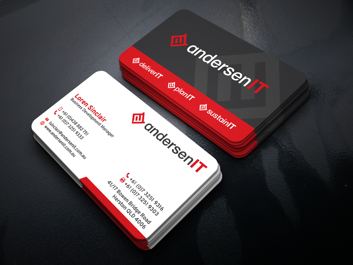 Business Card Design by JK18 for QFA | Design #18658186