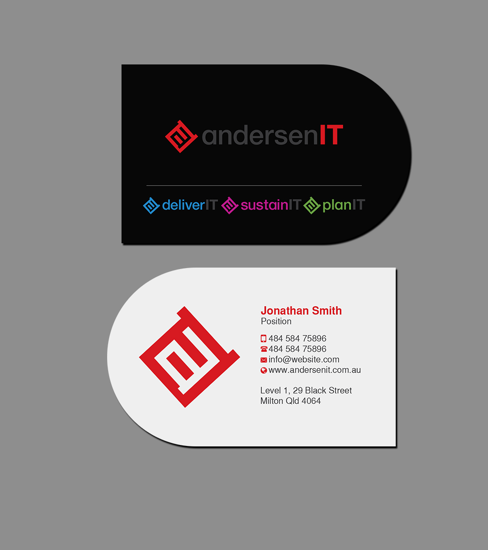 Business Card Design by Creations Box 2015 for QFA | Design #18655327