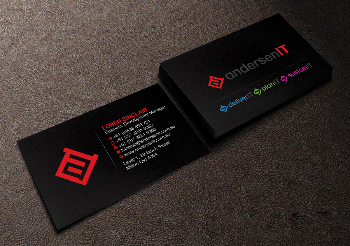 Design de Carte de Visite par Creations Box 2015 pour QFA | Design #18655335