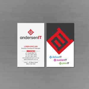 Business Card Design by Creations Box 2015 for QFA | Design: #18655347