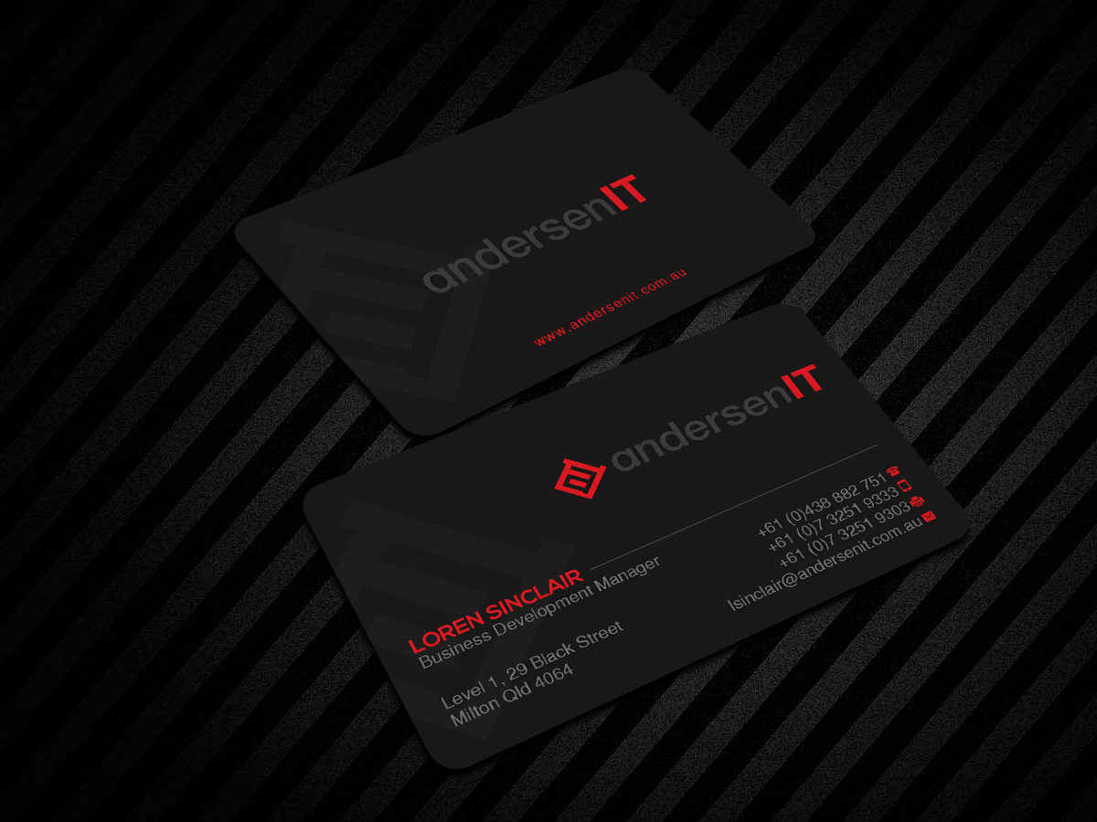 Visitenkarten-Design von Creations Box 2015 für QFA | Design #18655361