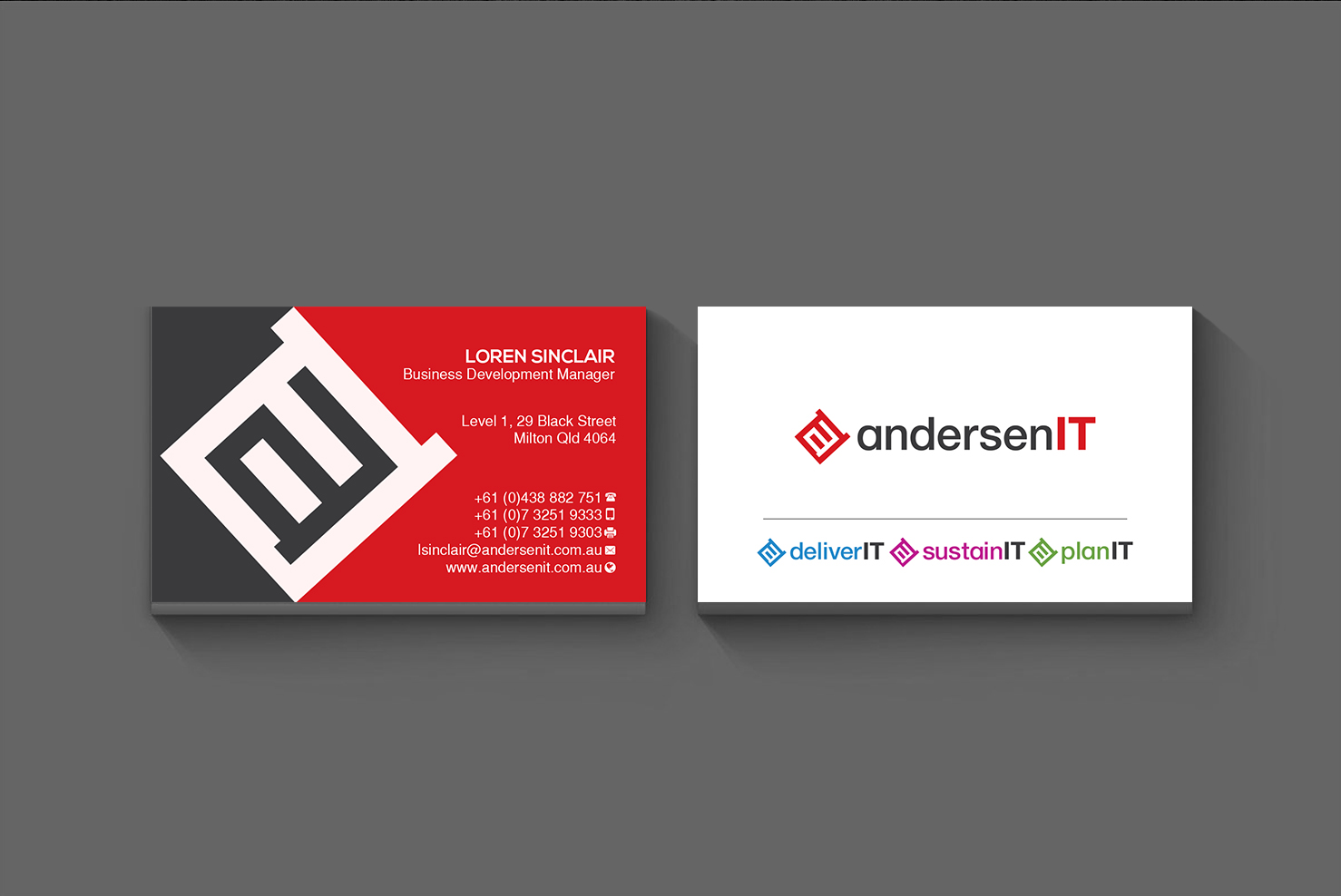 Diseño de Tarjeta de Presentación por Creations Box 2015 para QFA | Diseño #18655364